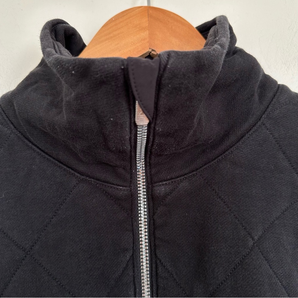 Lululemon Women's Forever Warm Quilted Quarter Zip Pullover Sweatshirt Size 10 - Picture 3 of 15